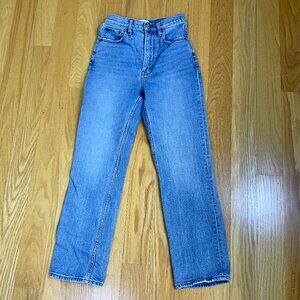 Abercrombie & Fitch Blue Straight Leg Jeans